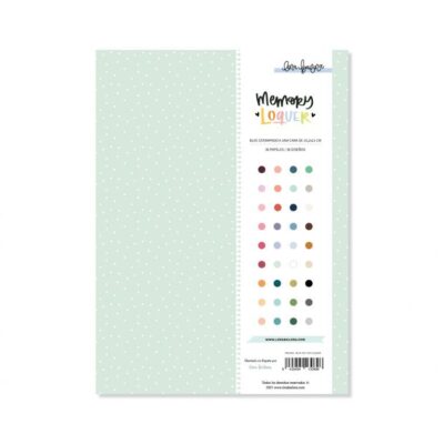 Lora Bailora | Bloc de 36 papeles Pequeños - 15,2×20,3 cm DOT LOQUER