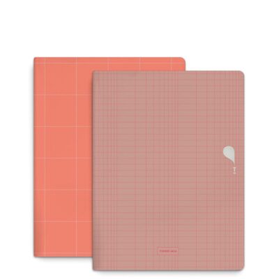 Libretas Carmine y Tangerine