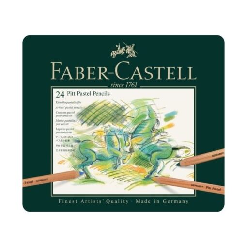 Alternative view of Faber Castell |24 Lápices Pitt Pastel - Estuche Metálico