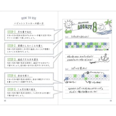 Midori | Habit Tracker – Pink - Imagen 3