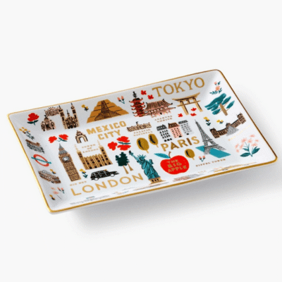 Rifle Paper Co. | Bandejita para joyas/llaves - Bon Voyage - Imagen 2