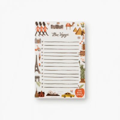 Rifle Paper Co. | Bloc de Notas - Bon Voyage