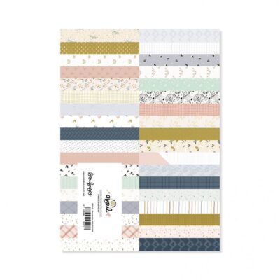 Lora Bailora | Bloc de 38 Papeles Pequeños - 15,2x20,3 cm - Un Nuevo Abril