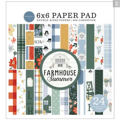 Carta Bella | Bloc de Papeles 15x15cm - Farmhouse Summer