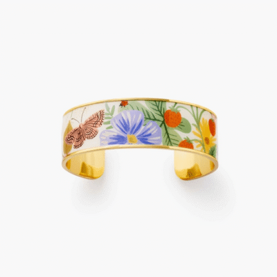 Rifle Paper Co. | Brazalete Ancho - Strawberry Fields