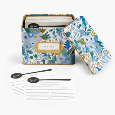 Alternative view of Rifle Paper Co. | Caja de Recetas - Garden Party Blue