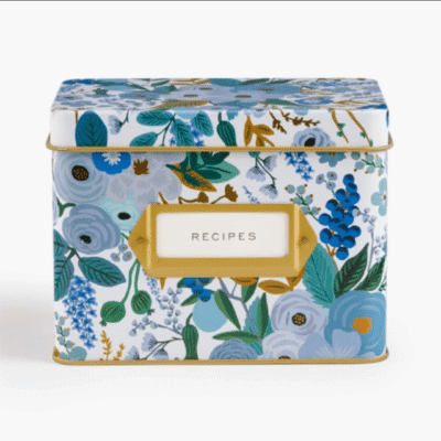 Rifle Paper Co. | Caja de Recetas - Garden Party Blue
