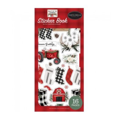Carta Bella | Libro de Stickers - FarmHouse- Navidad
