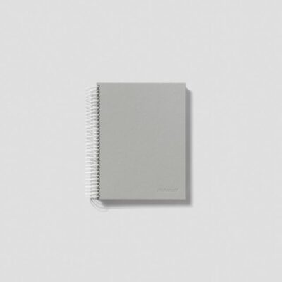 Mishmash | Cuaderno A5 Anillas Liso - Easy Breezy - Gris
