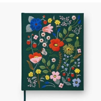 Rifle Paper Co. | Cuaderno de Bocetos Bordado - Strawberry Fields
