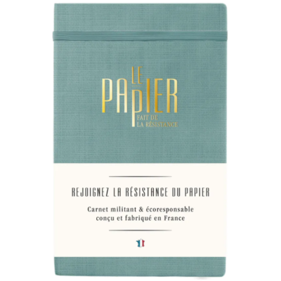 Le Papier fait de la Résistance | Cuaderno A5 - Celadon