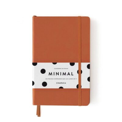 Charuca | Cuadernos con goma - Canela - Líneas