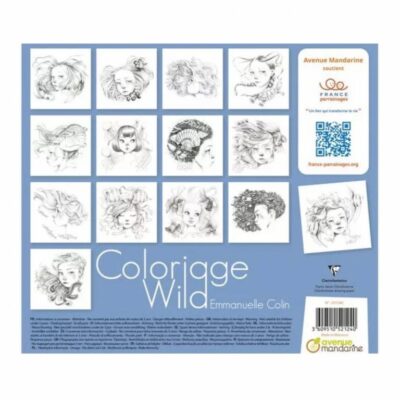 Alternative view of Avenue Mandarine | Cuaderno de colorear - Coloriage Wild 6