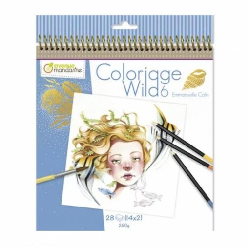 Avenue Mandarine | Cuaderno de colorear - Coloriage Wild 6