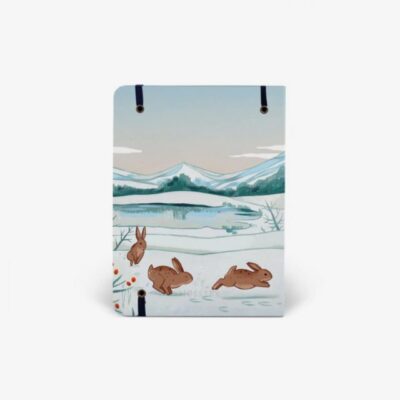 Mossery | Cuaderno Winter Hares - 100 gsm/260 gsm - Imagen 3