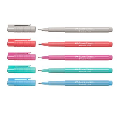 Faber Castell | Rotulador Broadpen - Gris Pastel - Imagen 3