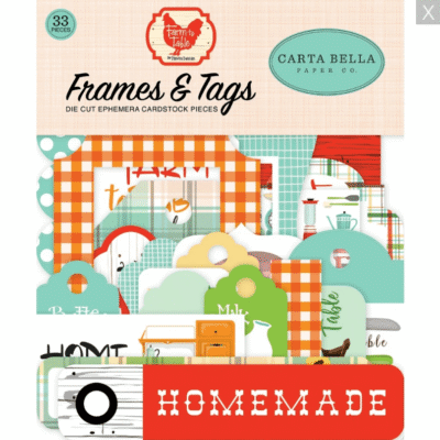 Carta Bella | Frames & Tags - Farm to Table