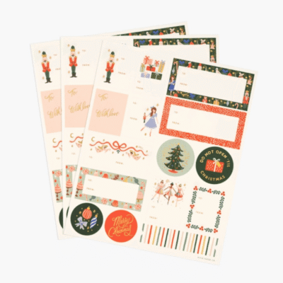 Rifle Paper Co. | Set de pegatinas - Nutcracker