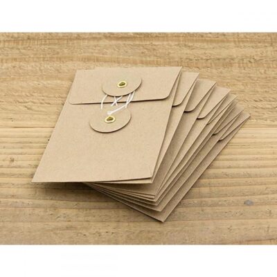 Alternative view of Traveler's Company |Pack de 8 sobres kraft - Tamaño S - Gris