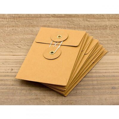 Traveler's Company | Pack de 8 sobres kraft - Tamaño S - Marrón - Imagen 2