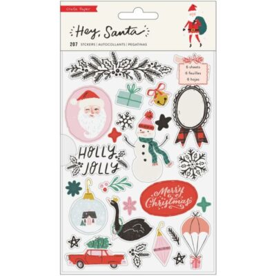 Crate Paper | Libro de Stickers - Hey Santa!