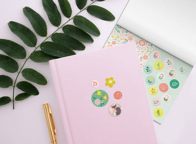 Alternative view of Mon Petit Art | Stickers d'artiste - Floral