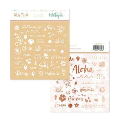 Mintopía | Pegatinas PVC - Aloha