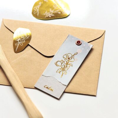 Alternative view of MU Lifestyle | Pegatinas Transferibles Foil Dorado - N.001