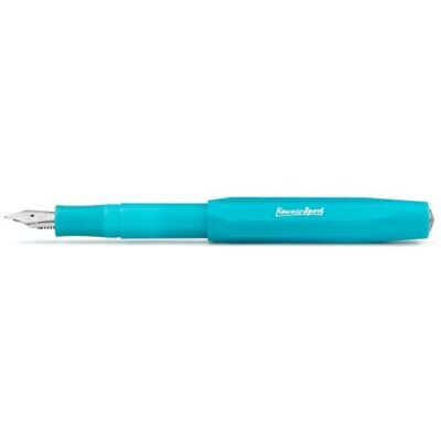 Kaweco | Pluma Estilográfica - FROSTED SPORT - Celeste - Plumín M