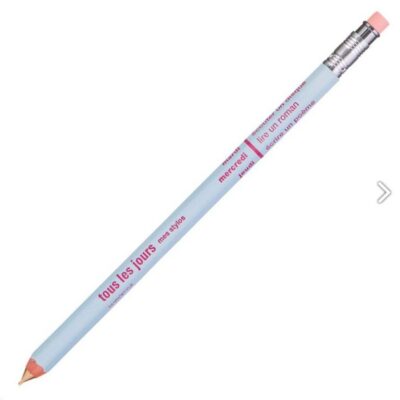 Mark´s | Portaminas 0,5mm con goma - Days - Azul Claro