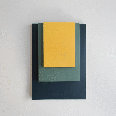 Alternative view of Monk & Anna | Set de 3 Cuadernos de notas - Colores Combinados
