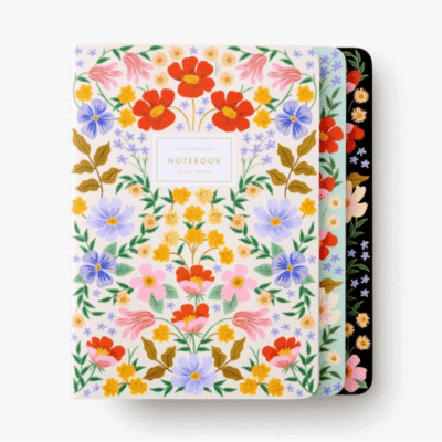 Rifle Paper Co. | Set de 3 cuadernos - Bramble