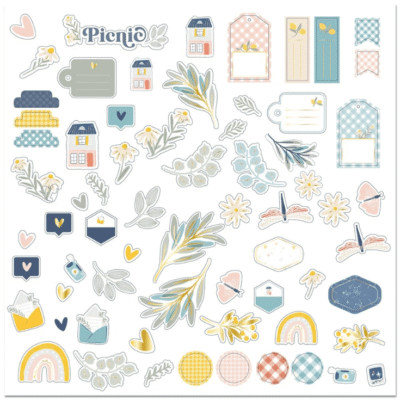 Cocoloko | Set de Die cuts Figuras Foil  - PICNIC