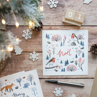 Nathalie Ouederni | Tarjeta de Felicitación - Noel