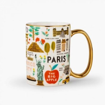 Rifle Paper Co. | Taza de porcelana - Bon Voyage