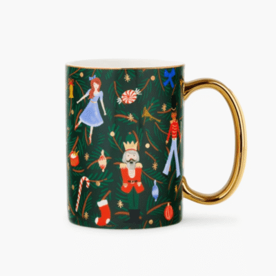 Rifle Paper Co. | Taza de  Porcelana - Evergreen Nutcracker - Imagen 2
