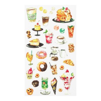 Midori | Pegatinas Transferibles 2584 – Snacks - Imagen 2