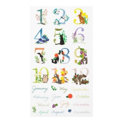 Midori | Pegatinas Transferibles 2585 – Monthly - Imagen 2