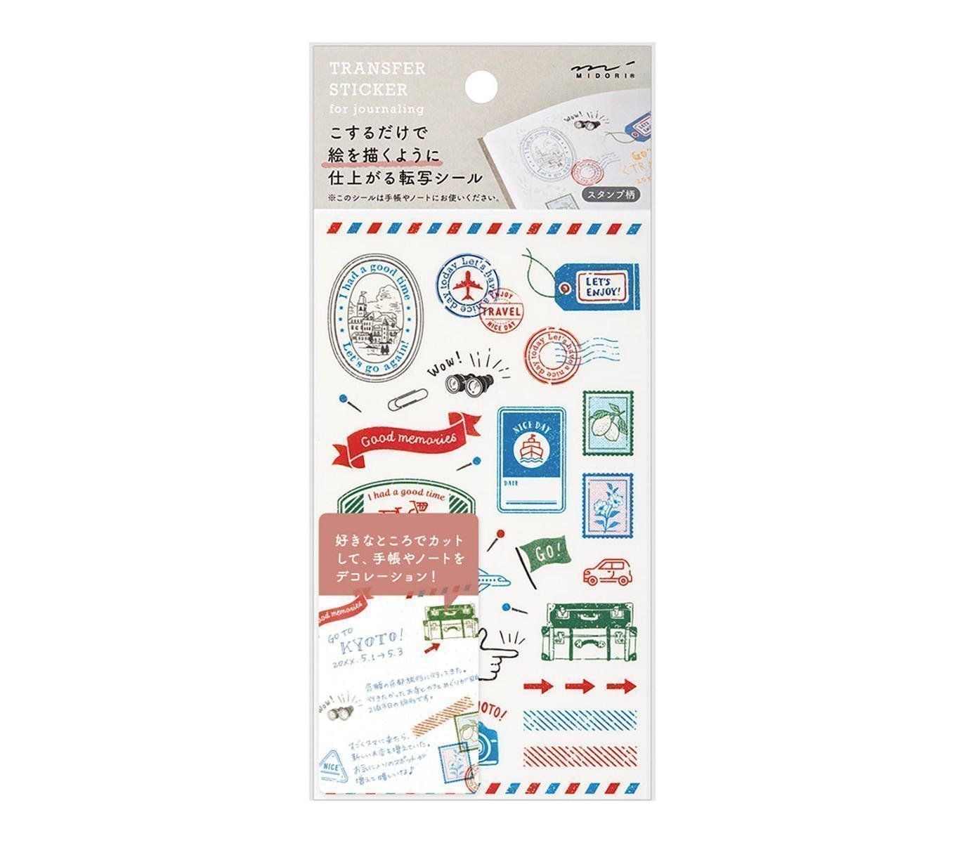 Midori | Pegatinas Transferibles 2587 – Stamps