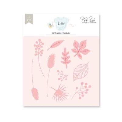 Lora Bailora | Troquel LEAFS - HELLO