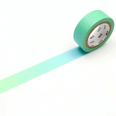 MT | Washi Tape -Fluorescent Gradation Blue x Yellow