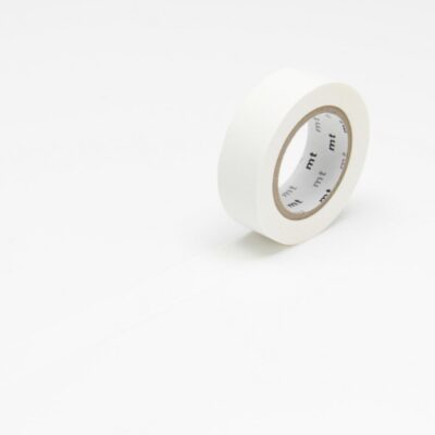 MT | Washi Tape - Matte White