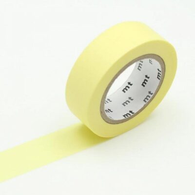 MT | Washi Tape - Pastel Lemon
