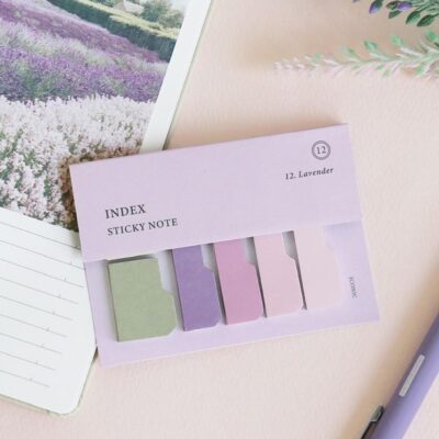 ICONIC | Notas Adhesivas Index 12 - Lavender Circus