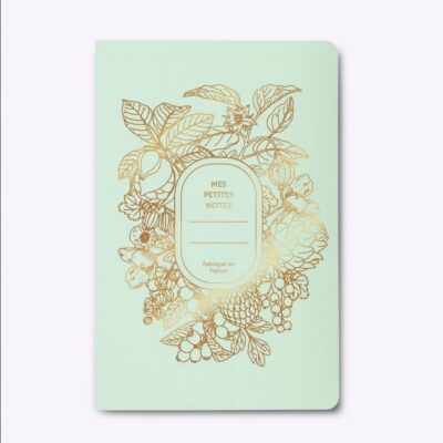 Les Editions du Paon | Libreta de lomo ancho - Abondance Vert D´eau
