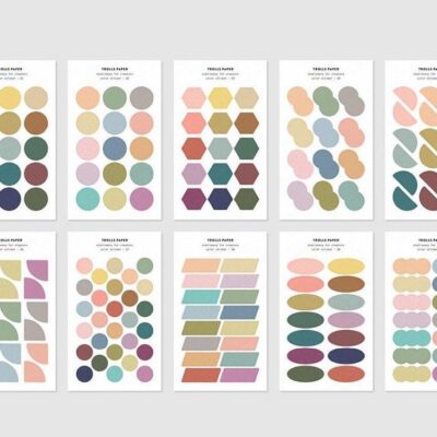 Alternative view of TROLLS PAPER | Pack de 10 hojas de pegatinas diferentes formas