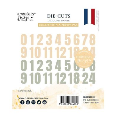Florilèges Design | Die Cuts - À Petits Pas Boy