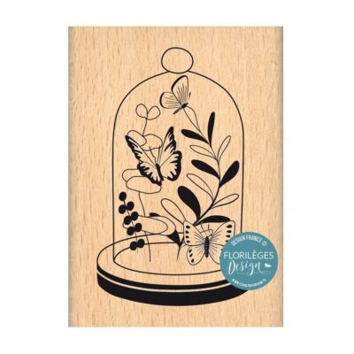 Florilèges Design | Sello de madera - Cloche Printanière