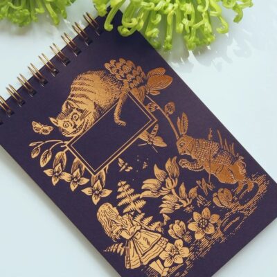 Alternative view of Les Editions du Paon | Bloc de Notas - Wonderland Violet
