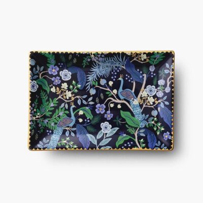 Rifle Paper Co. | Bandejita para Joyas/Llaves - Peacock